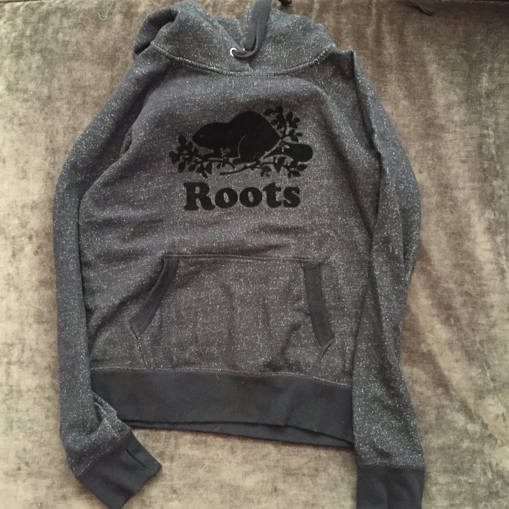 Roots Black Salt & Pepper Hoodie